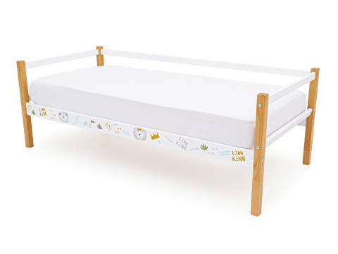 Кровать-тахта Svogen с фотопечатью львята