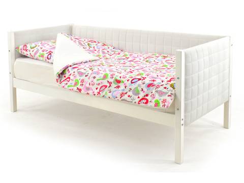 Кровать-тахта мягкая Svogen белый