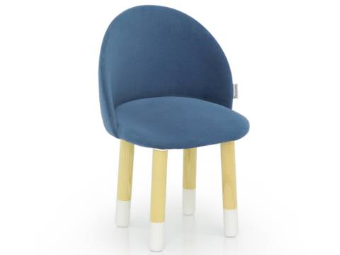 Детский мягкий стул Stumpa морской