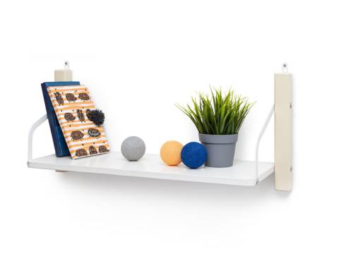 Детская навесная полка Svogen бежевый