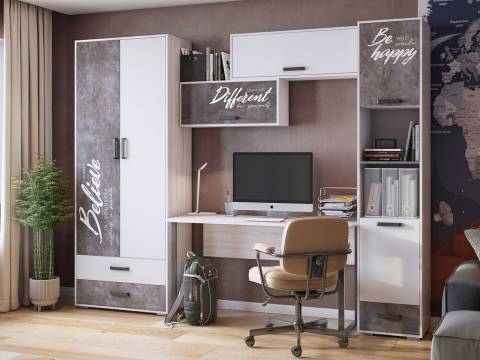 Детская стенка Оливер с фотопечатью