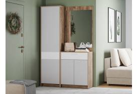 Прихожая Нортон Дуб Крафт Табачный/Серый Камень