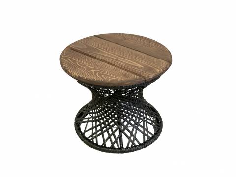 Стол Бонго мини диаметр 400 коричневый