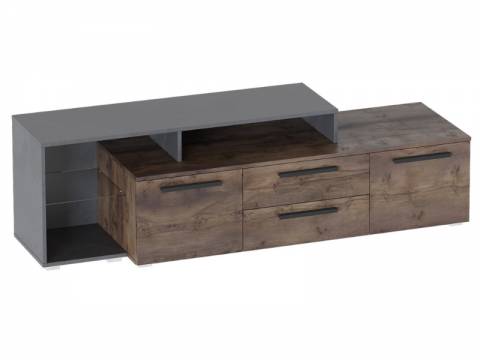 Тумба ТВ 2 двери 2 ящика Глазго