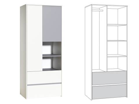 Шкаф для одежды 13.333 Торонто