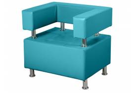 Кресло Райли Кожзам Бирюзовый