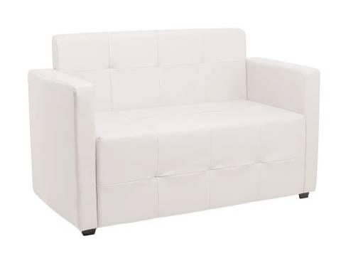 Диван Ситено двухместный Кожзам Белый