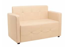 Диван Ситено двухместный Кожзам бежевый