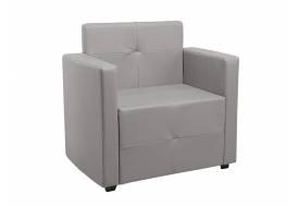 Кресло Ситено Кожзам серый