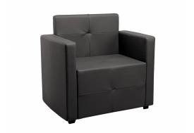 Кресло Ситено Кожзам черный