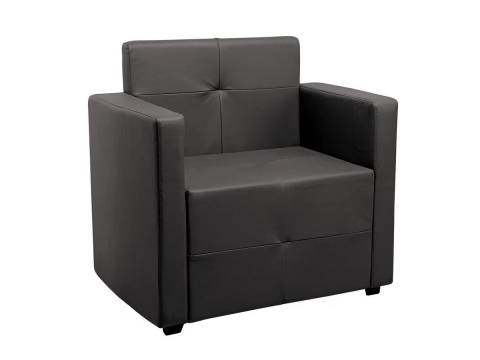 Кресло Ситено Кожзам черный