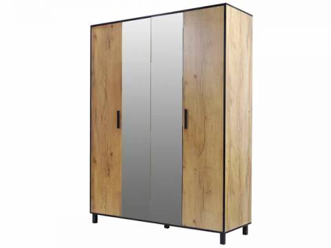 Шкаф 4-х створчатый Лофт 4