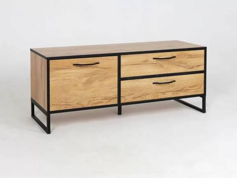 Тумба Виртон 1 Дуб Крафт Золотой