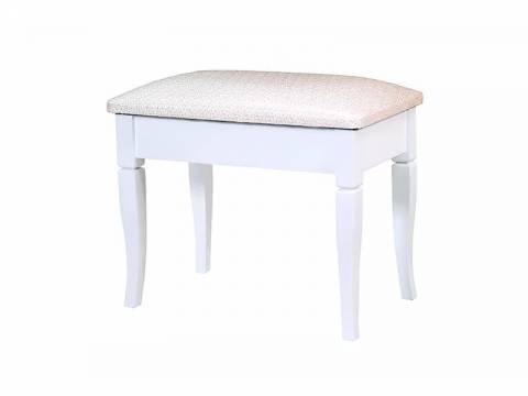 Банкетка Рози Белый/Броде 024 Бело-Бронзовый