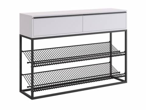 Обувница Крафт 2 белый