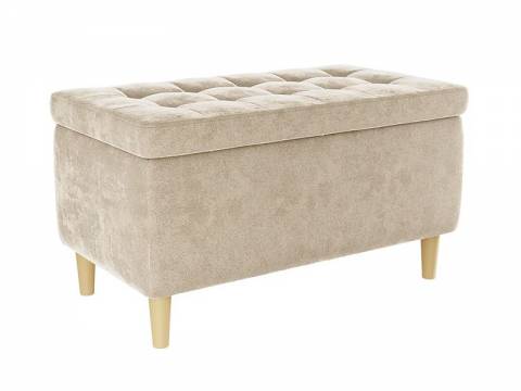 Пуф Чарли 2 велюр капучино