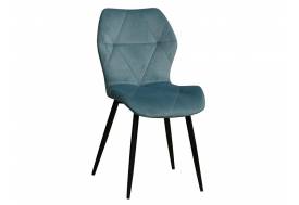 Стул Дора велюр тенерифе дасти блю