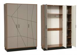 Шкаф для одежды 54.12 Гамма фасад грей