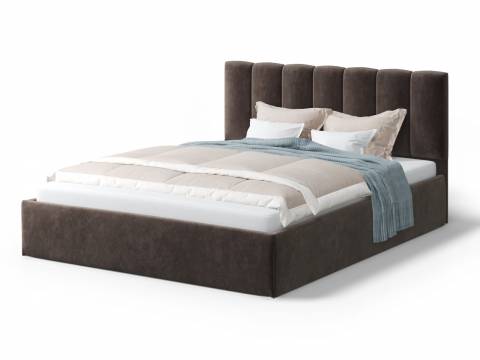 Кровать Элен 1400 ткань Neo 10 без основания