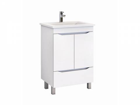 Тумба Grani 750-2-1 Оскар белый