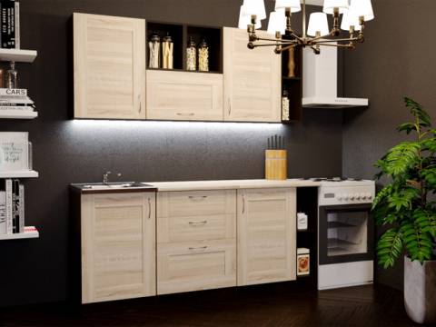 Кухонный гарнитур Томилла макси 4 1800 мм