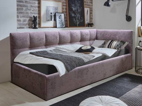 Кровать подростковая левая 800 Фрейм Клетка с подъемом