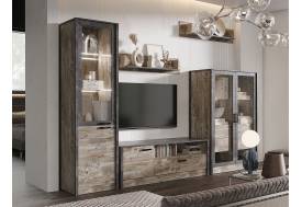 Гостиная Амели Дуб Юкон, Бетон темный