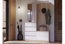 Прихожая Челси Белый, дуб сонома