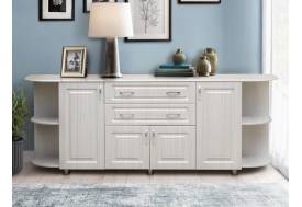 Комод №8 МДФ Ясень бланко матовый