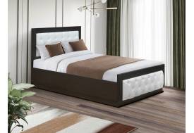 Кровать Венеция 13.1 1200 с подъемным механизмом венге-белый