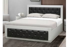 Кровать Венеция 13.3 1600 основание ладе кожзам венге