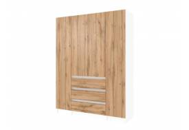 Шкаф Парус четырехстворчатый 1600 белый/вотан