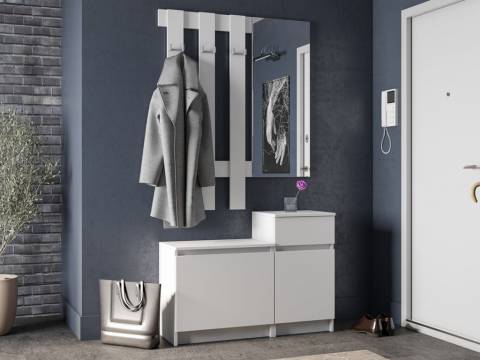 Прихожая Мори белый