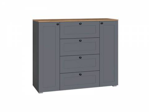 Комод 16.221 Остин Серый Графит