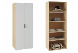 Шкаф Норд ШК-800 дуб сонома/белый