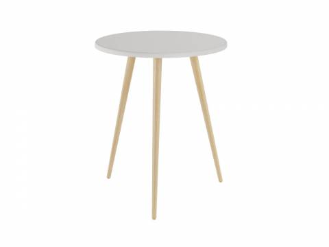 Стол журнальный Бекс 550 белый