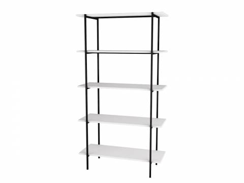 Стеллаж Атлантик 1645 белый