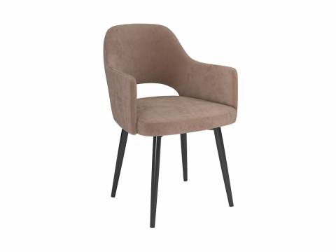 Стул Берта велюр тенерифе стоун