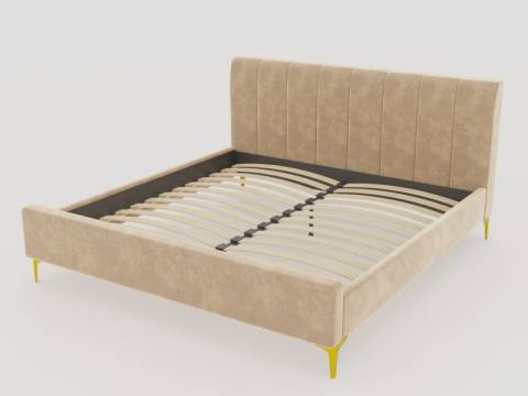 Кровать Рошаль 1600 бежевый