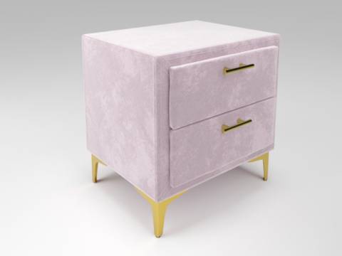 Тумба Рошаль розовый