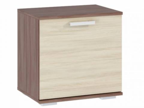 Тумба малая Ника ТМ500 Ясень Шимо темный-светлый