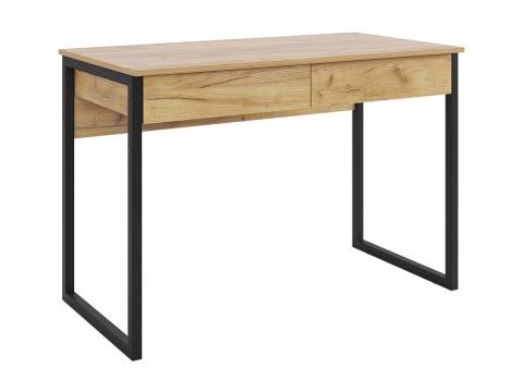 Стол Юниор дуб крафт золотой/черный муар