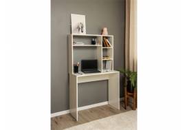 Компьютерный стол-стеллаж ST05 Белый