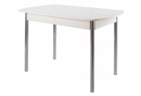 Стол кухонный раздвижной Джаз Белый шагрень