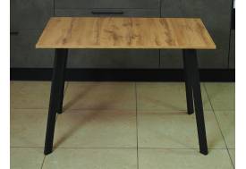 Стол кухонный Слим 2 Дуб вотан/Черный