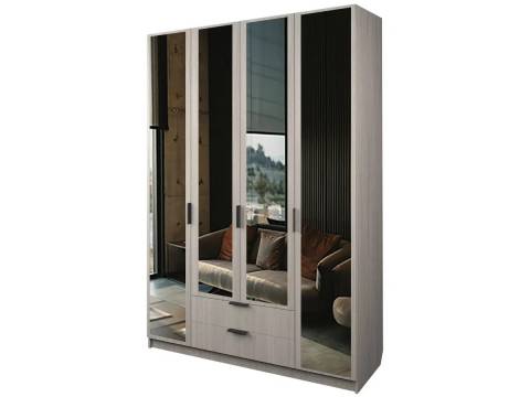 Шкаф с 2 ящиками Экон ЭШ3-РП-24-16-2я четыре зеркала