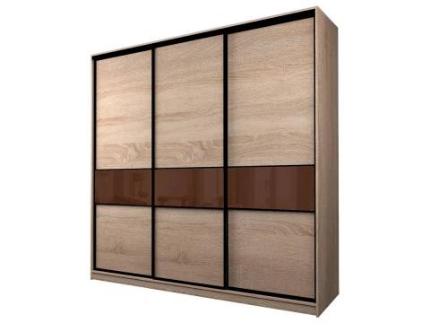 Шкаф-купе Max МШ-23-6-24-999 пленка Oracal шоколад