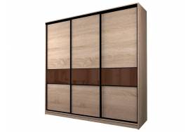 Шкаф-купе Max МШ-23-6-24/2-999 пленка Oracal шоколад