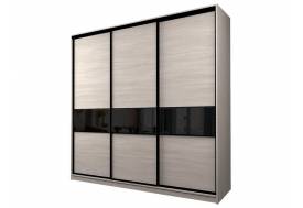 Шкаф-купе Max МШ-25-6-27-999 пленка Oracal черная