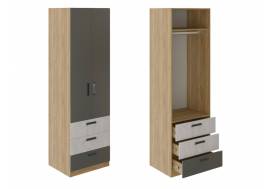 Шкаф с ящиками Дуглас модуль 4